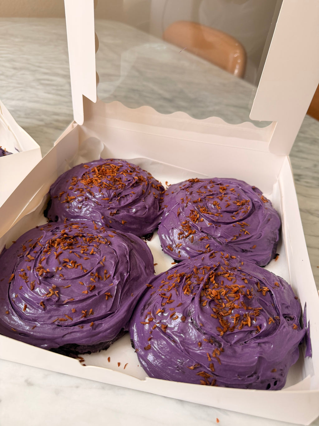 Ube Cinnamon Rolls (Local Pick Up Only)