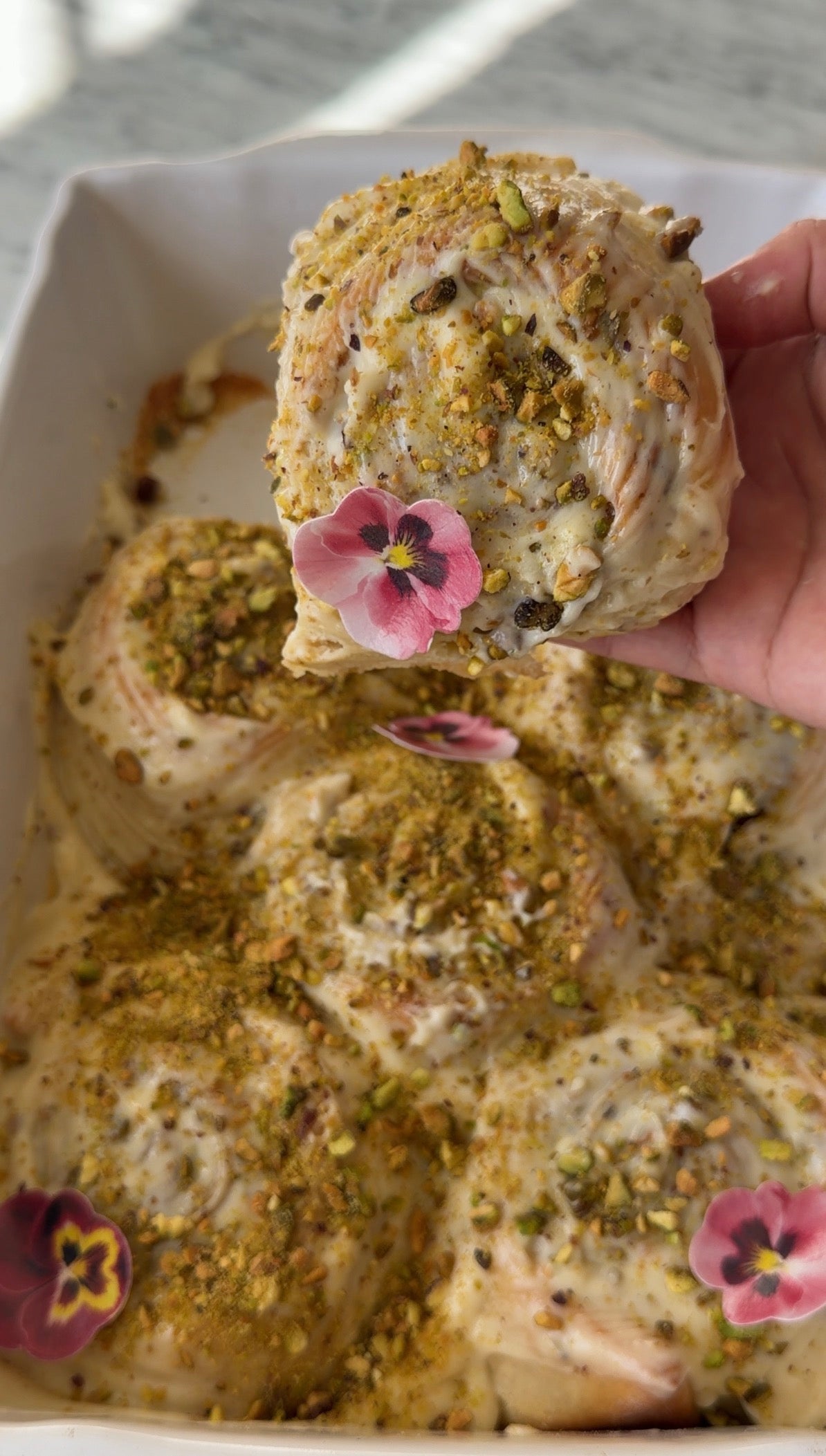 Baklava Cinnamon Rolls